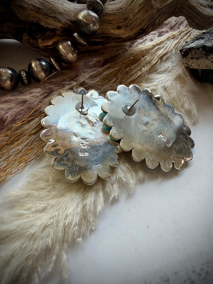 Federico Lapis & Turquoise Earrings