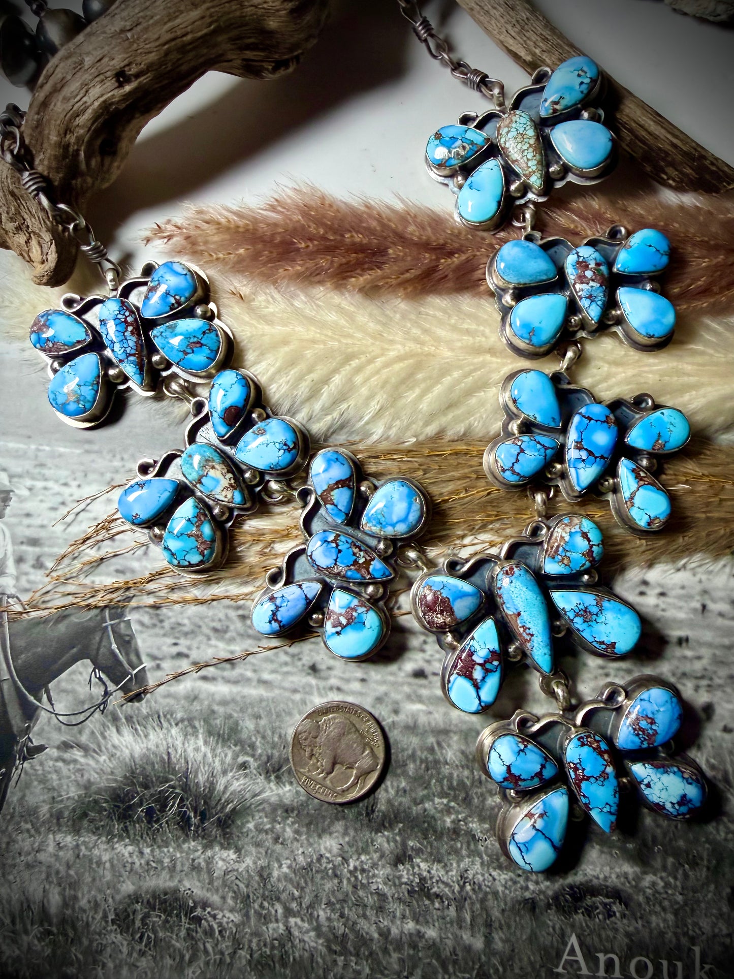 Golden Hills Butterfly Lariat