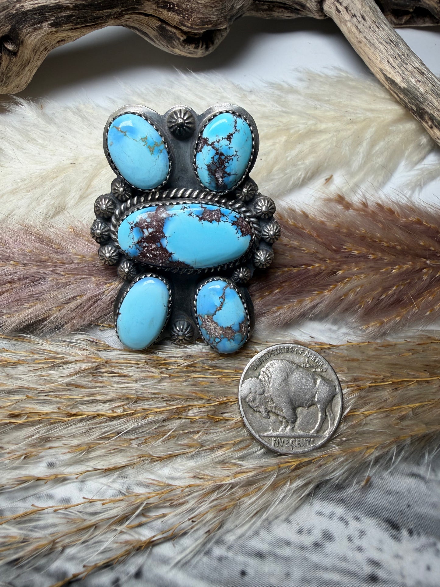 Golden Hills Butterfly Ring