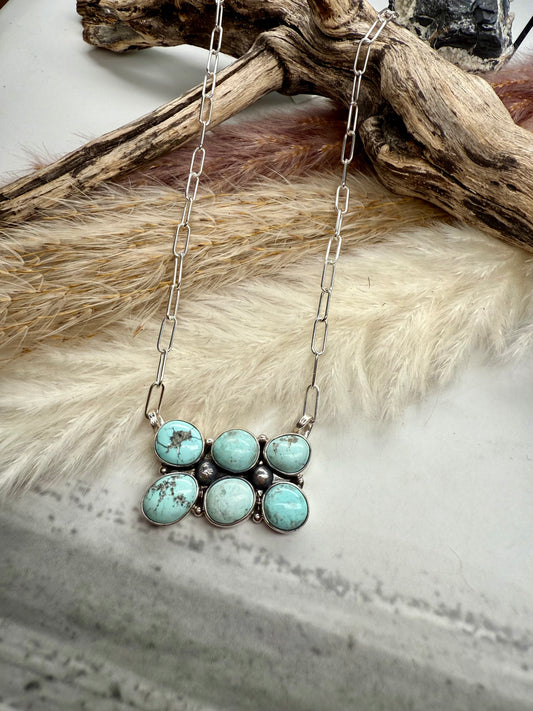 Dry Creek 6 Stone Bar Necklace