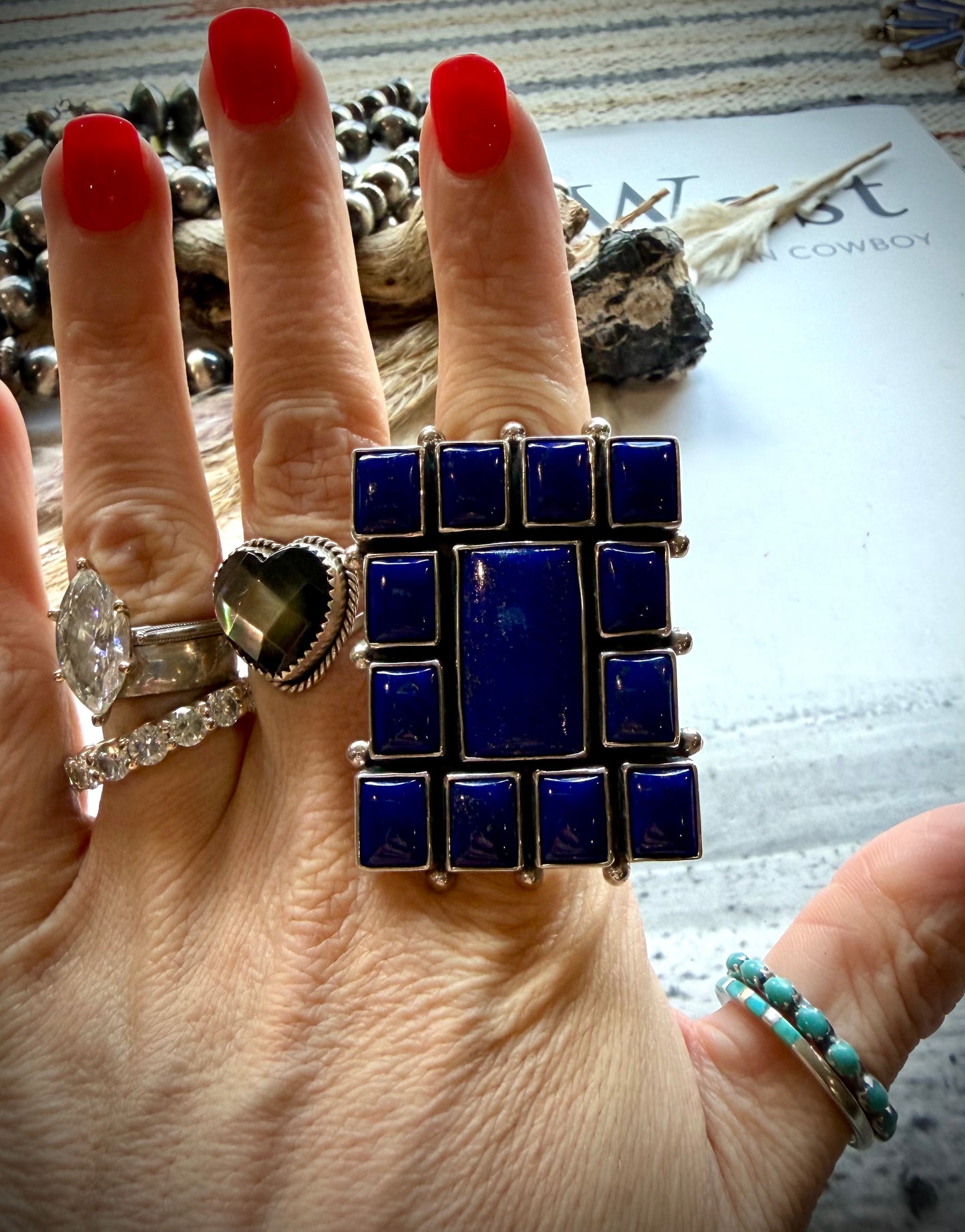 Federico Lapis Adjustable Ring