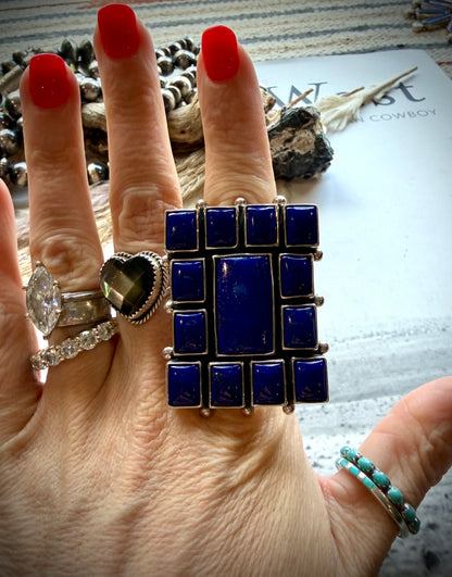 Federico Lapis Adjustable Ring