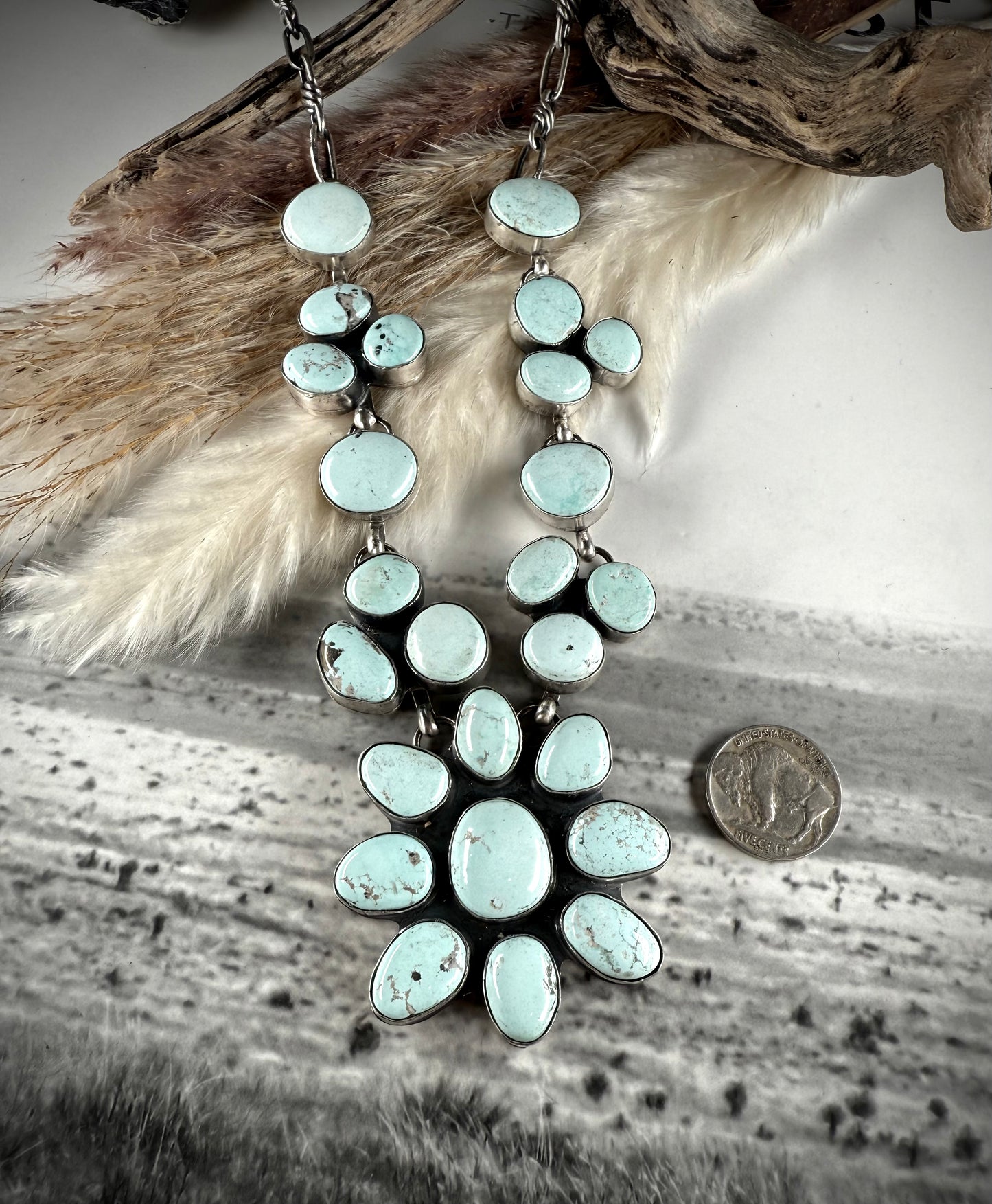 Philbert Nez Dry Creek Cluster Lariat