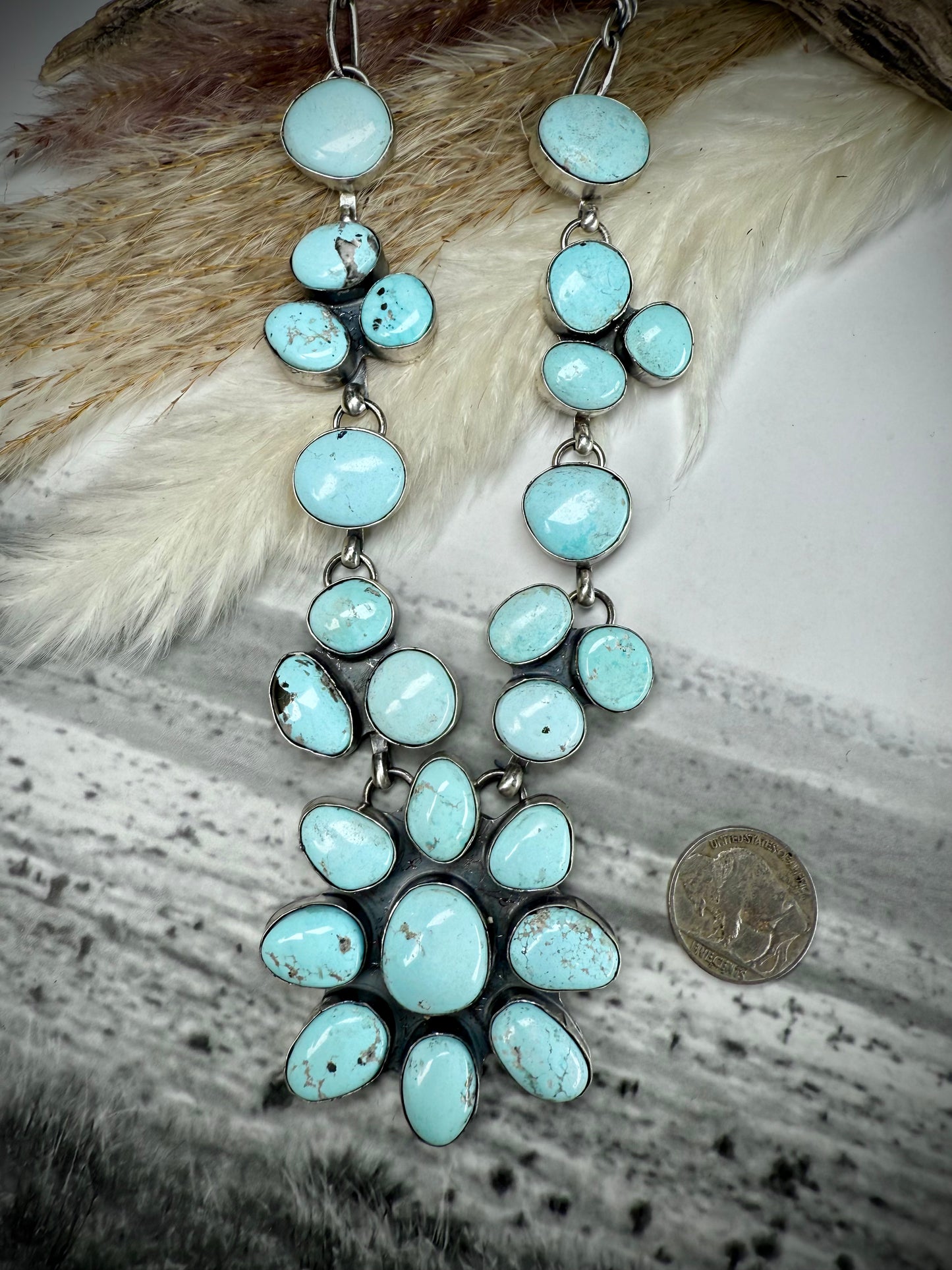 Philbert Nez Dry Creek Cluster Lariat