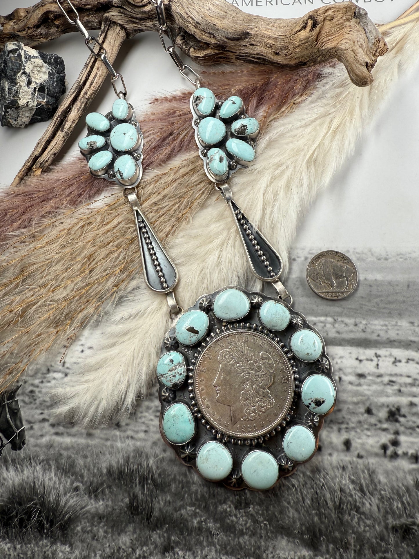*Megan's Vaulted* 1921 Morgan Dollar Dry Creek Lariat
