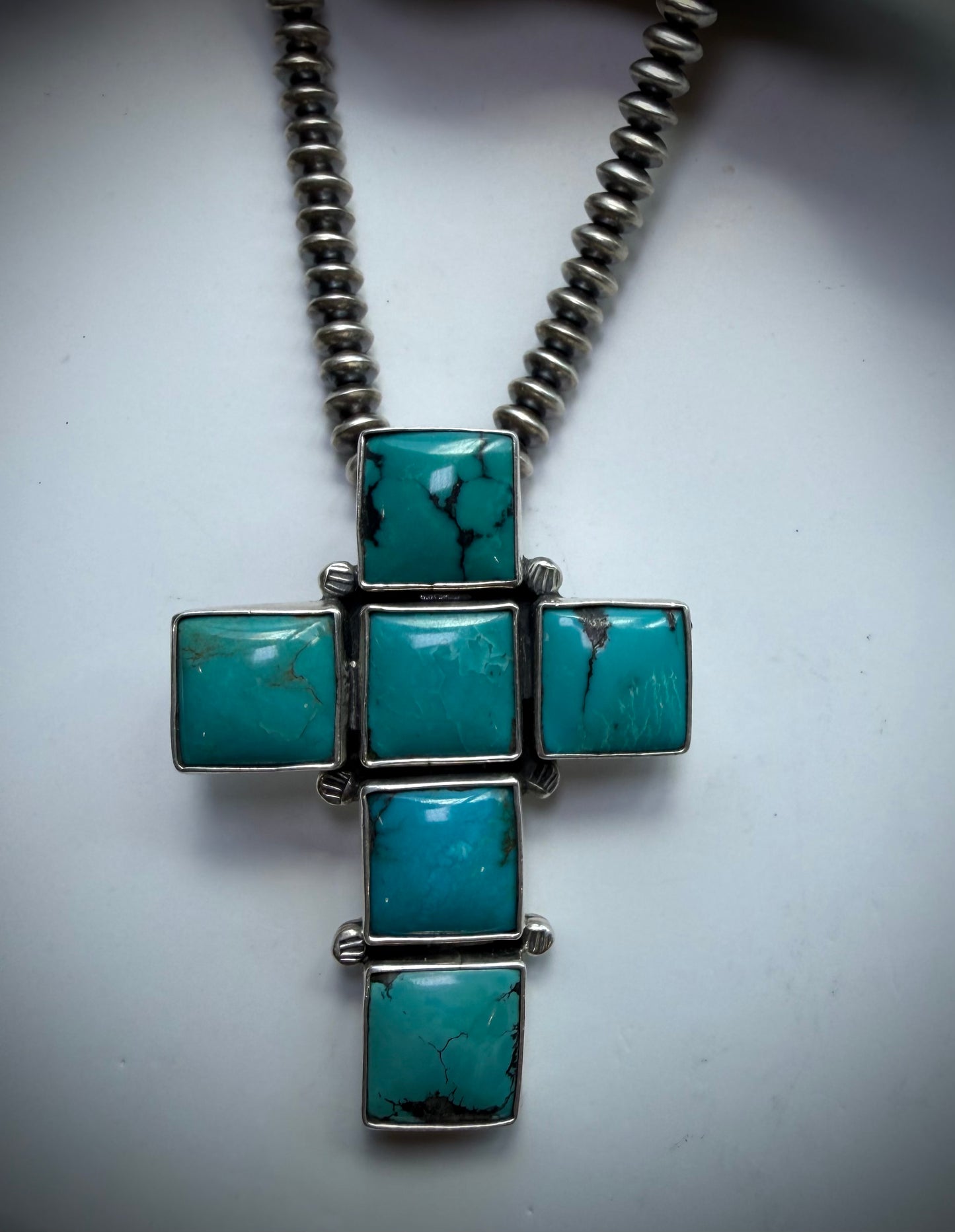 Federico Turquoise Cross Pendants