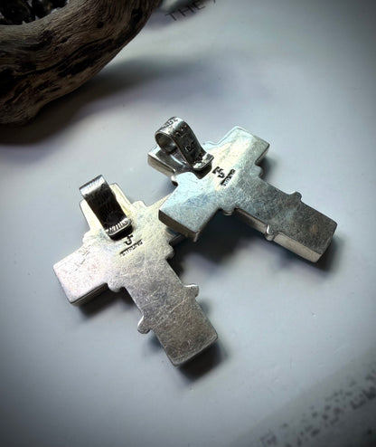 Federico Turquoise Cross Pendants