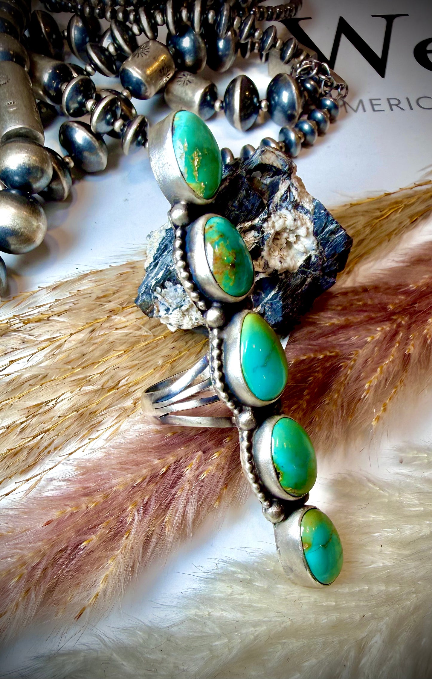 Megan's Five Stone Crawler Ring (Size 9)