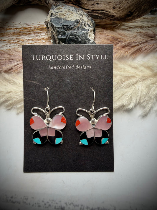 Allison Dishta Butterfly Earrings