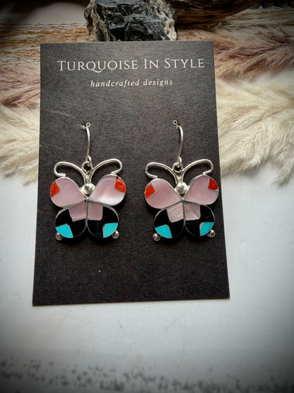 Allison Dishta Butterfly Earrings