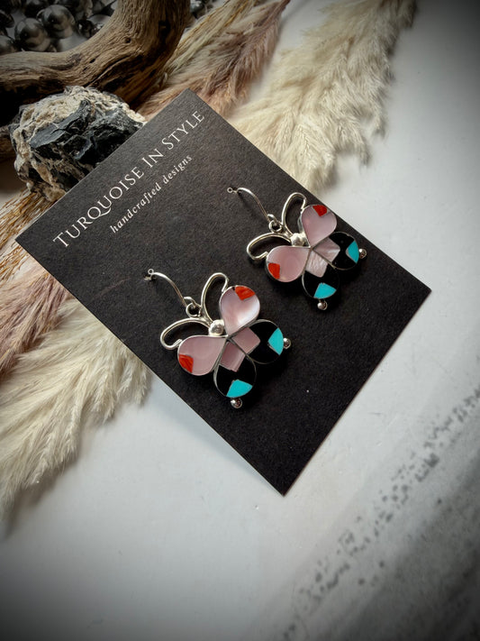 Allison Dishta Butterfly Earrings