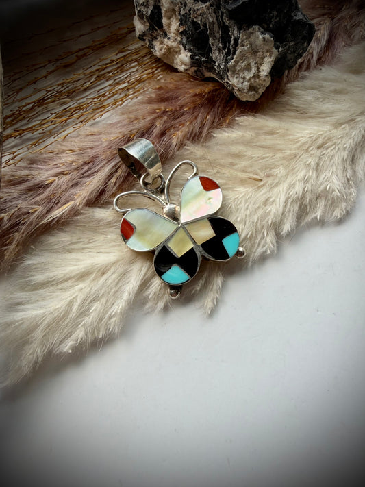 Allison Dishta Butterfly Pendant Pendant