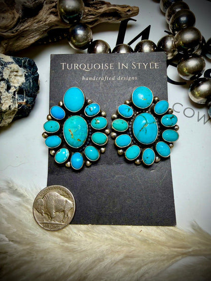 The Blaze Cluster Necklace Set