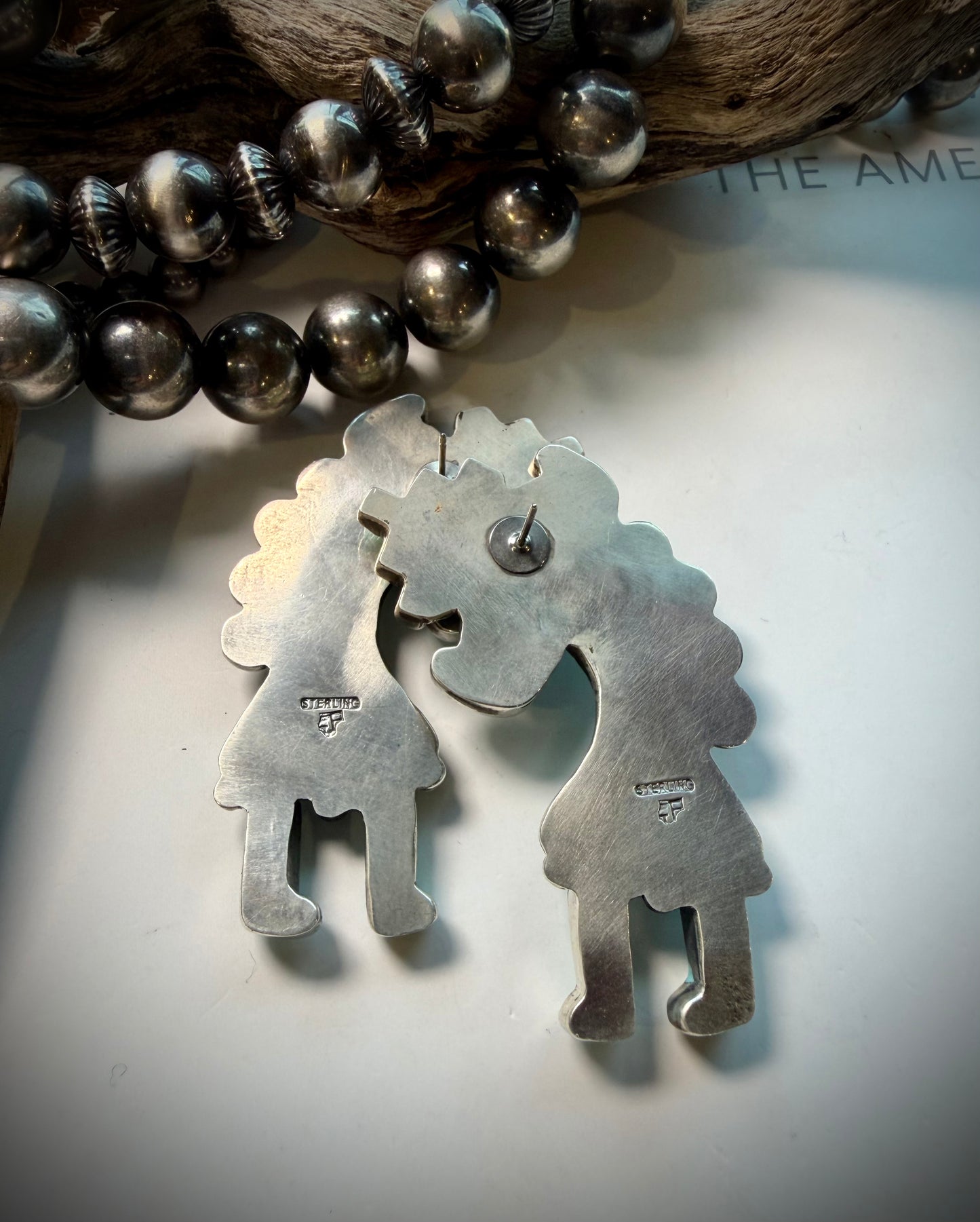 Federico Sleeping Beauty Turquoise Dancer Earrings