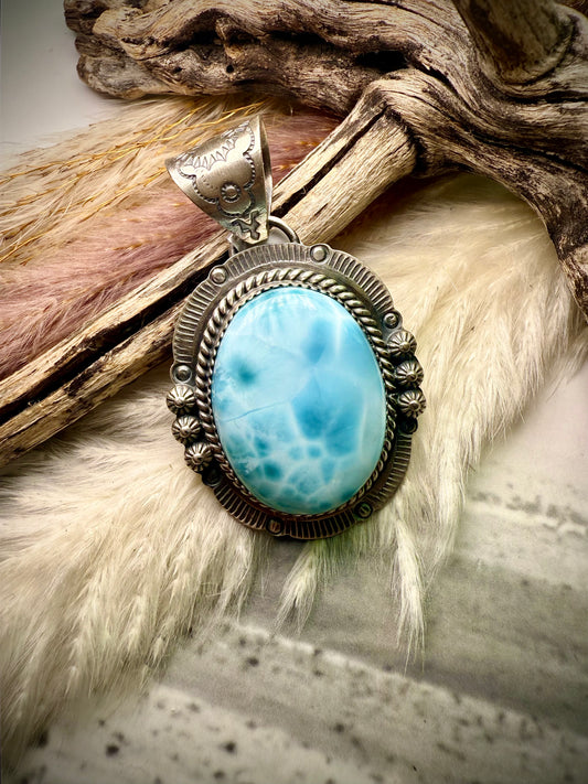 Dreamy Larimar Pendant