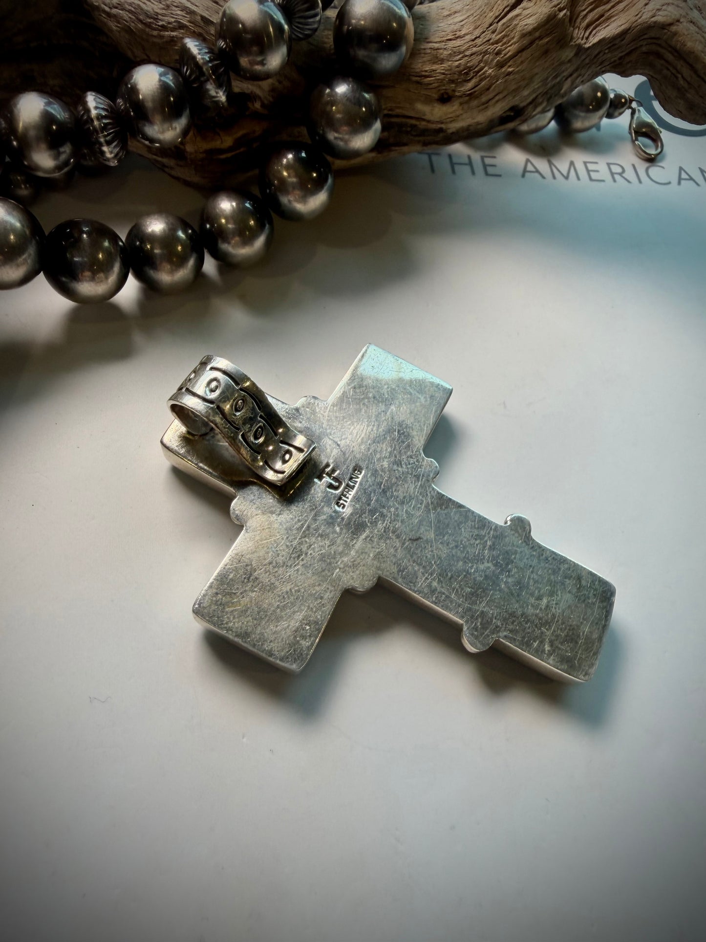 Federico Turquoise Cross Pendant
