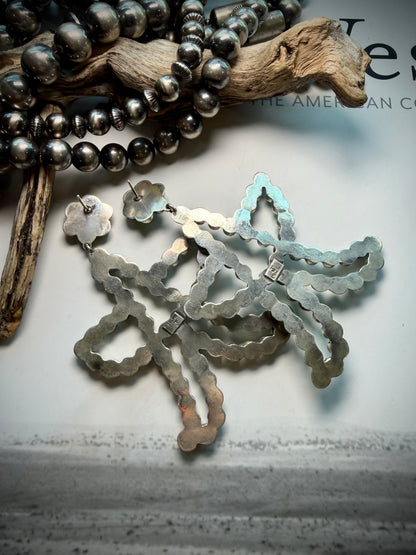 Federico Carico Lake Turquoise Star Earrings