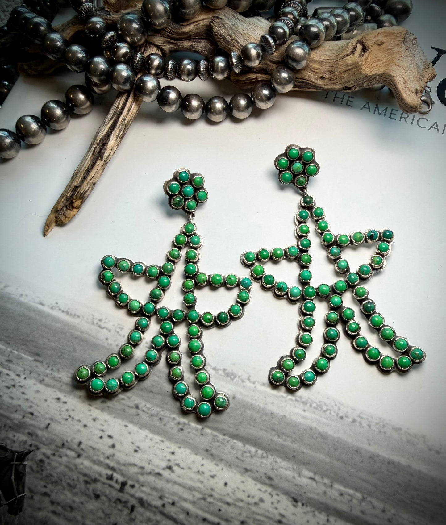 Federico Carico Lake Turquoise Star Earrings
