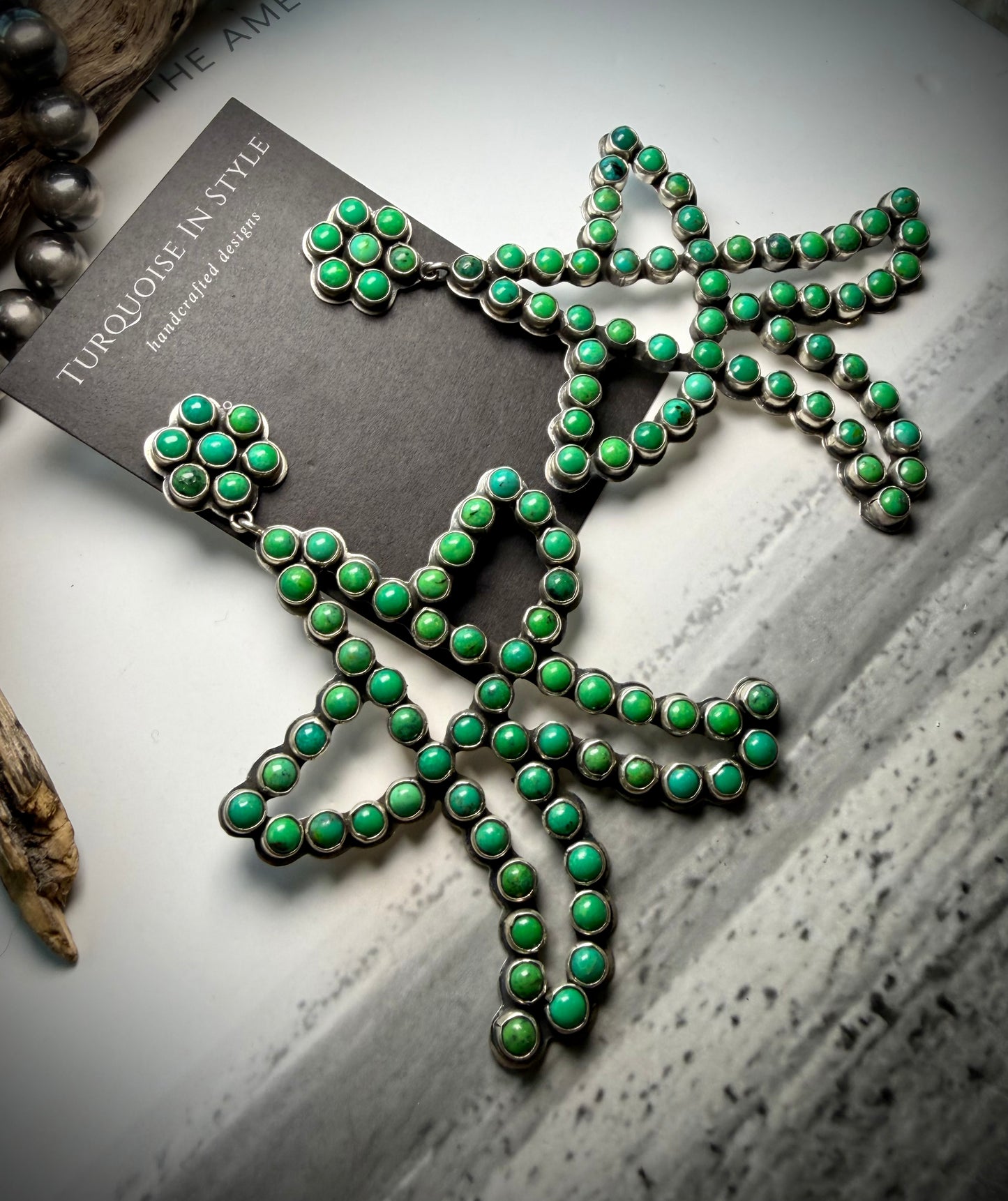 Federico Carico Lake Turquoise Star Earrings