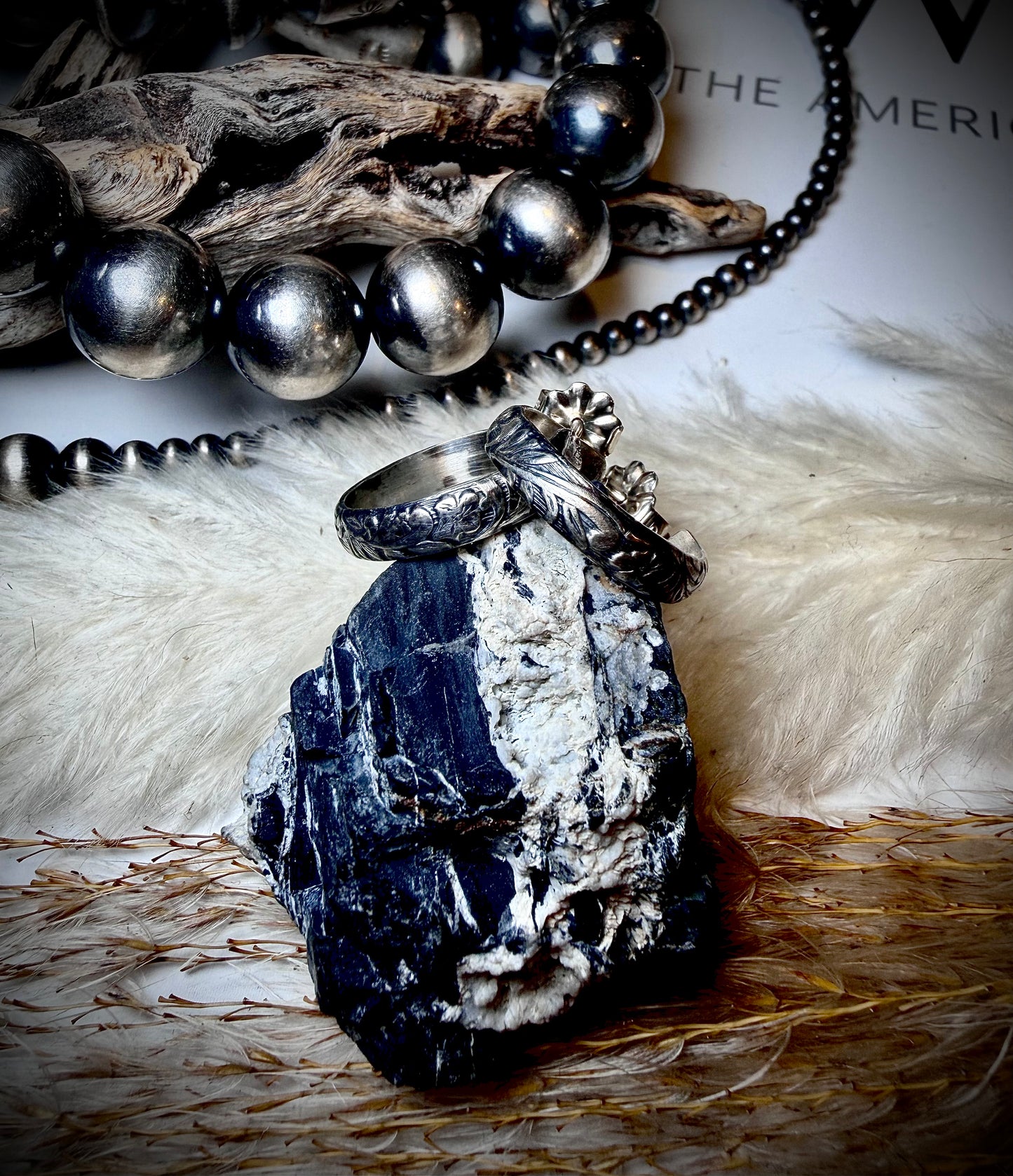 Tooled Sterling Mini Hoops