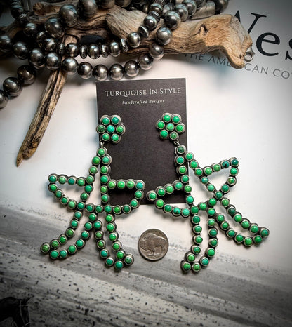Federico Carico Lake Turquoise Star Earrings