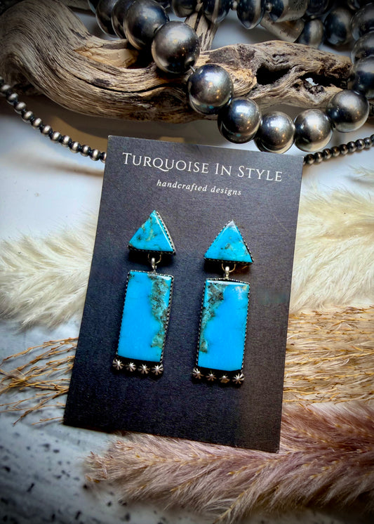 Selina Warner Blue Dangles