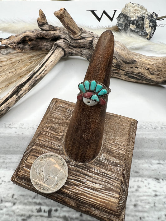 Vintage Zuni Sunface Ring