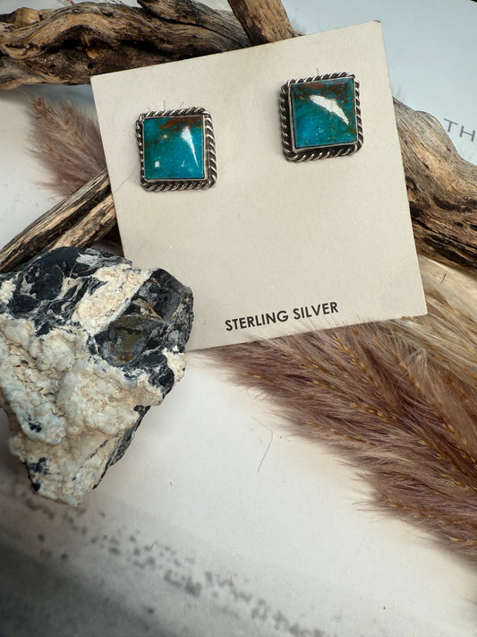 Judith Dixon Square Studs #3