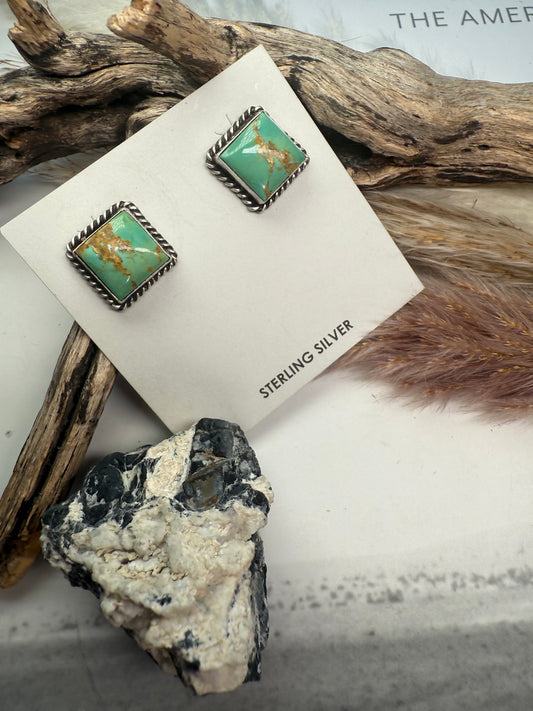 Judith Dixon Square Studs #4