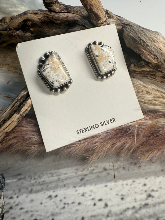Irene Kee White Buffalo Studs