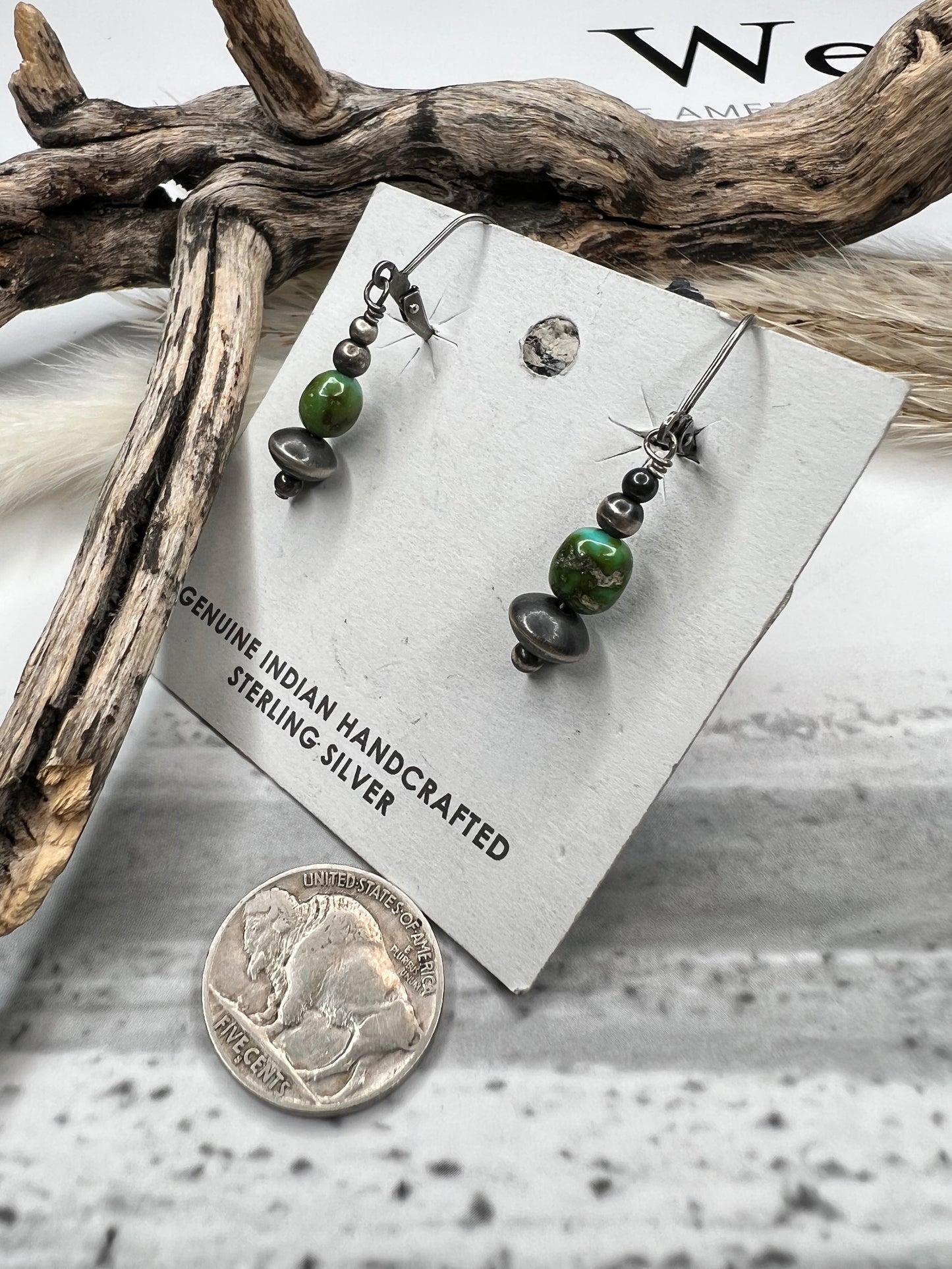 Sonoran, Pearl and Saucer Earrings