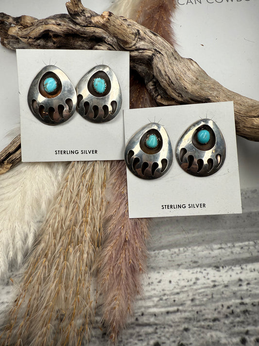 Virgina John Kingman Bear Claw Studs