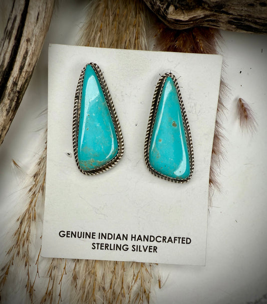 Donovan Nez Kingman Elongated Top Post Studs