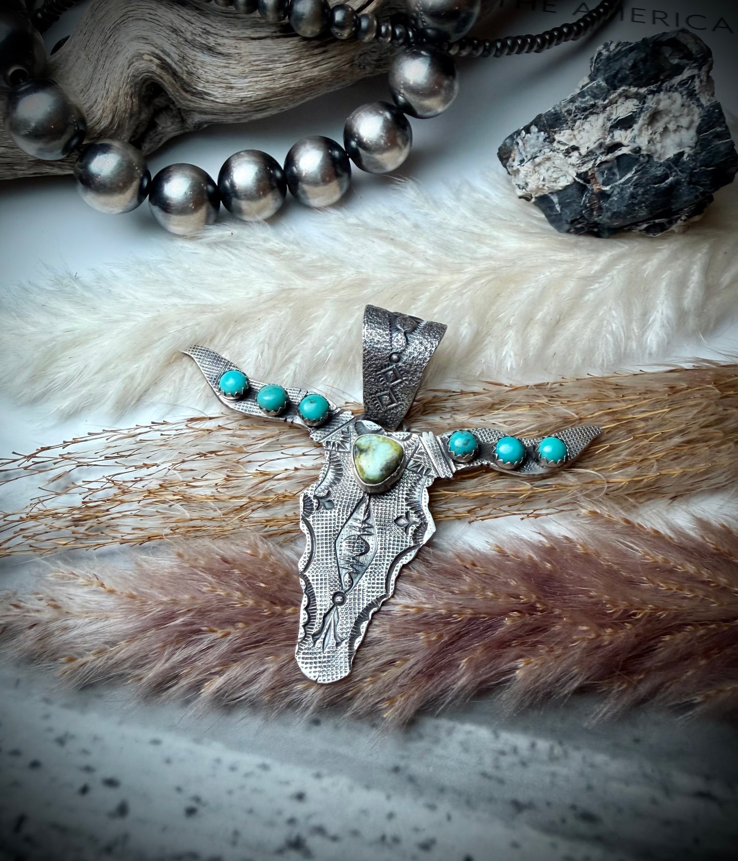 Palomino Bull Pendant