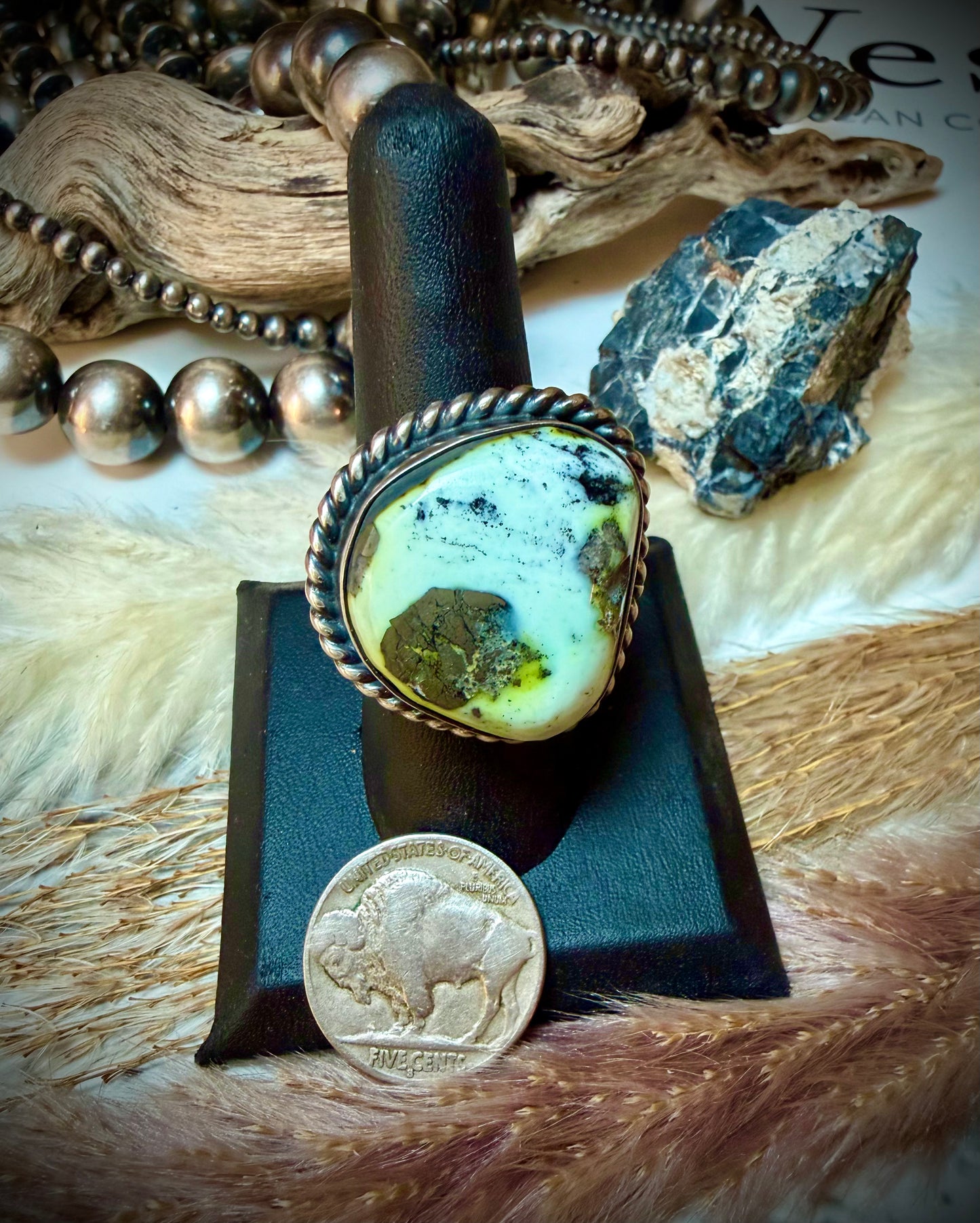 Statement Chimney Butte Palomino Ring