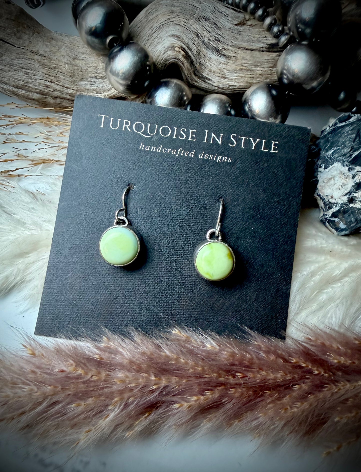 Tricia Smith Small Palomino Dangle Earrings