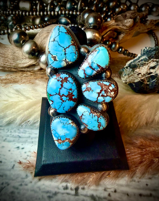 Golden Hills Half Cluster Ring