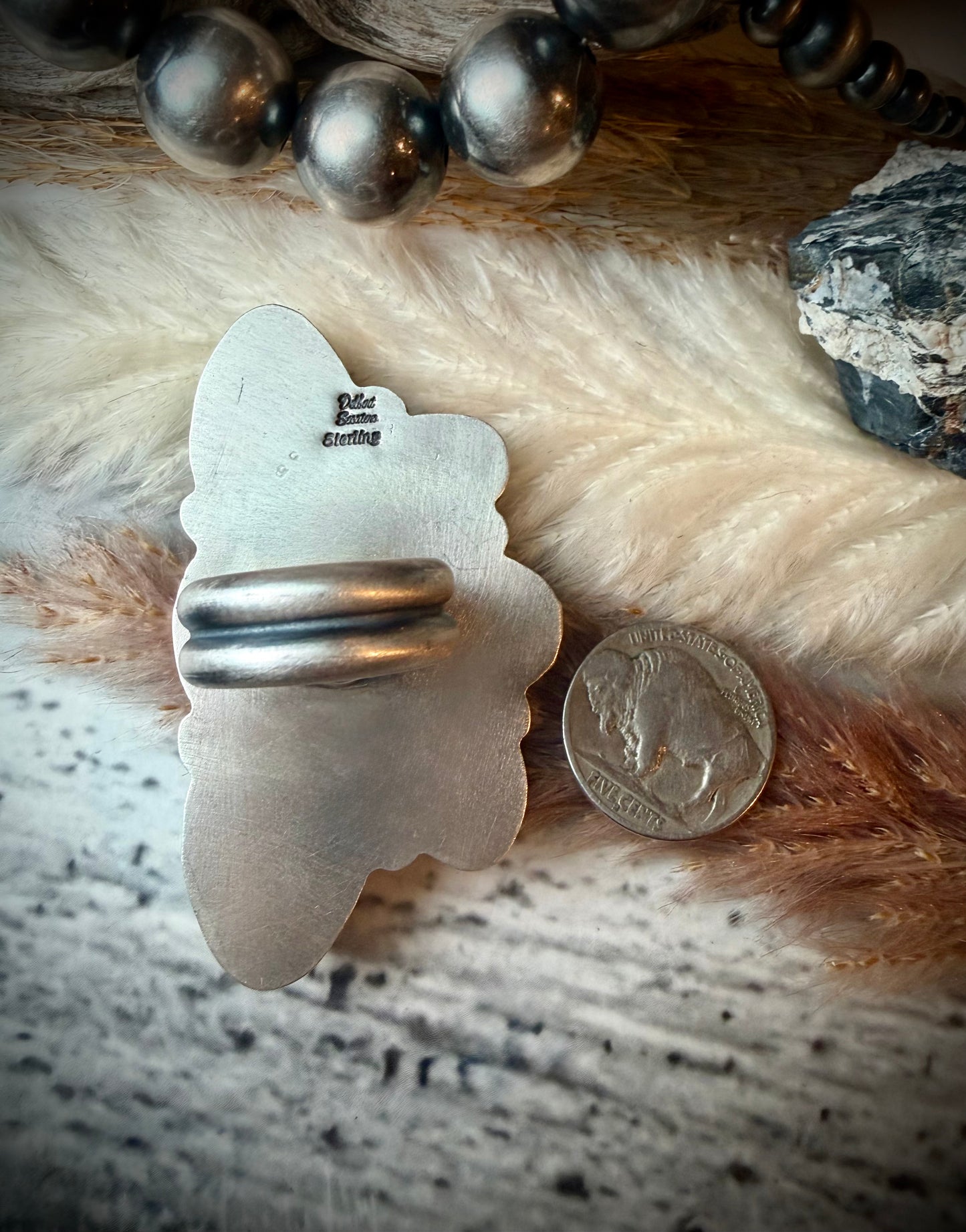 Golden Hills Half Cluster Ring