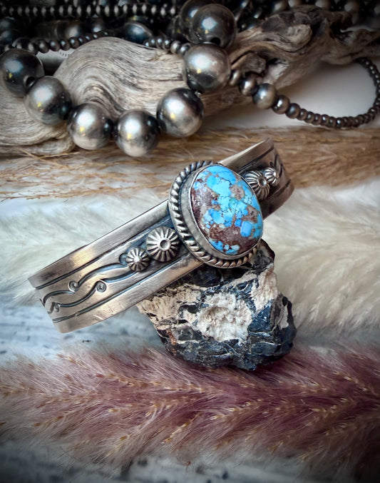 Single Stone Golden Hills Cuff