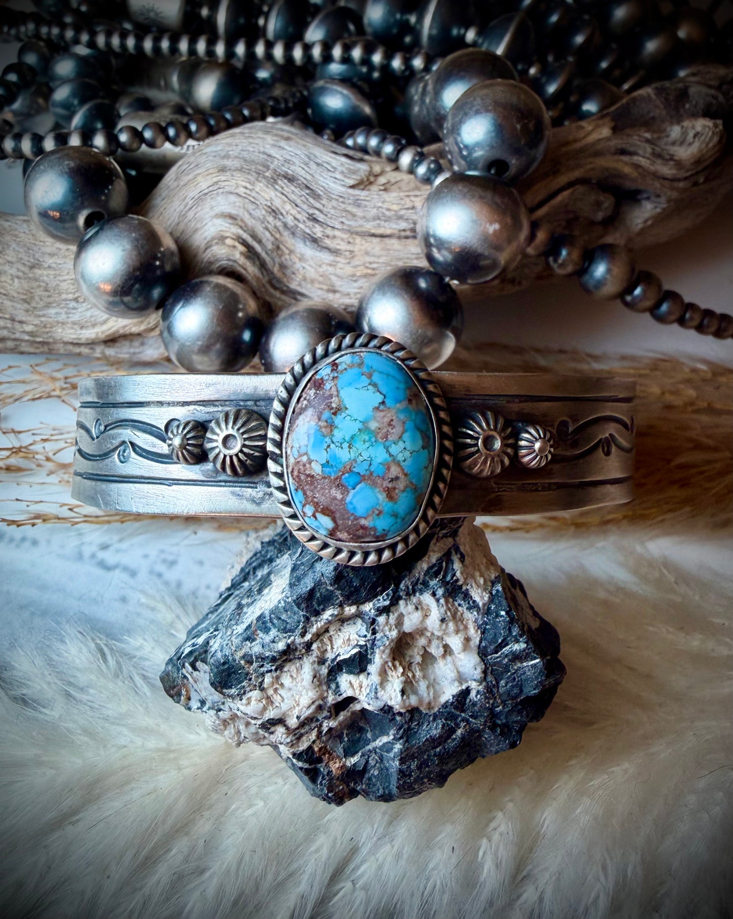 Single Stone Golden Hills Cuff