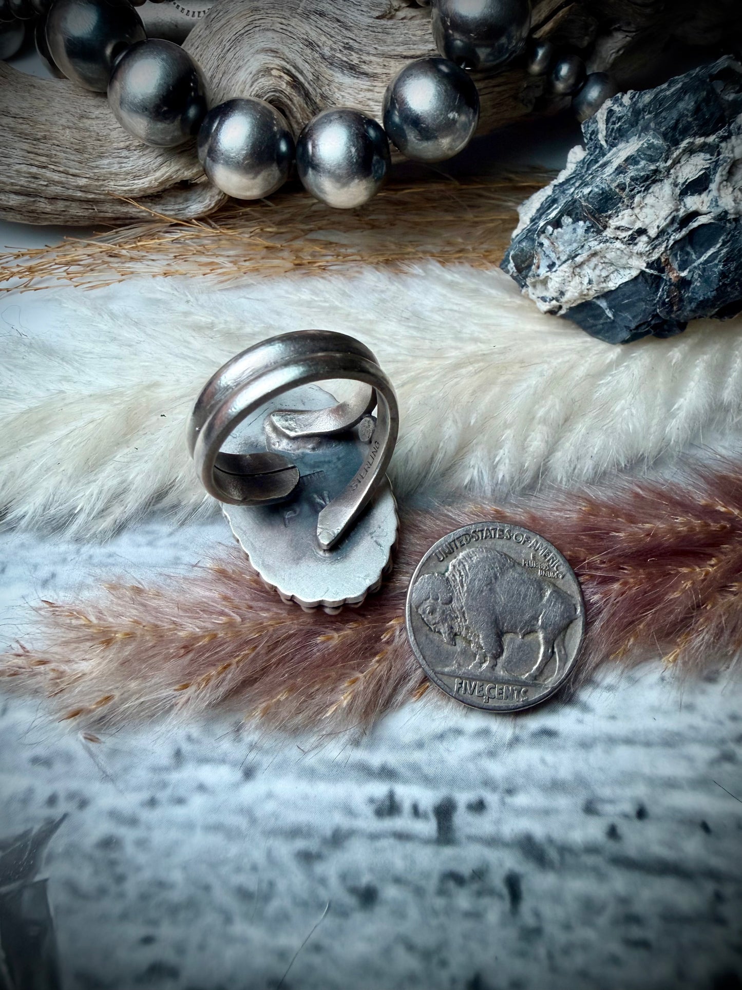 Single Stone Golden Hills Ring