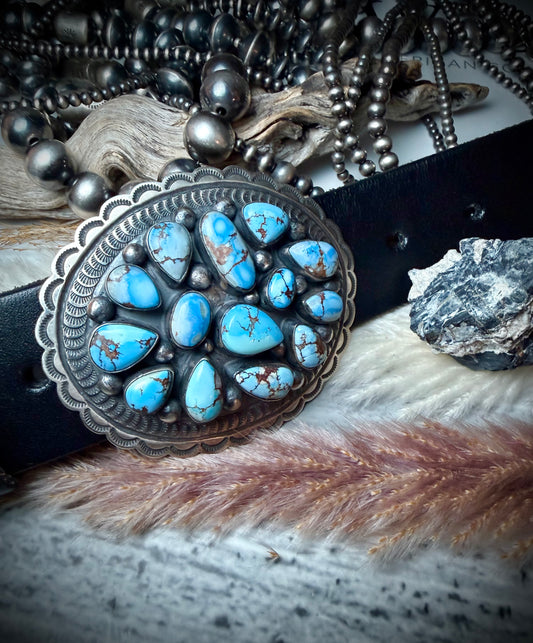 Chimney Butte Golden Hills Belt Buckle