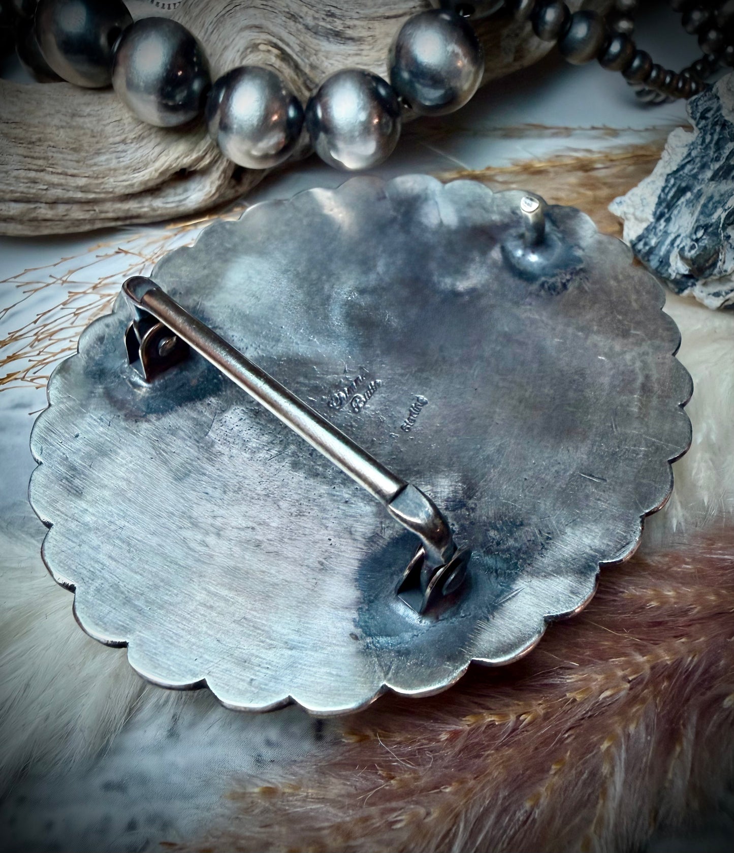 Chimney Butte Golden Hills Belt Buckle