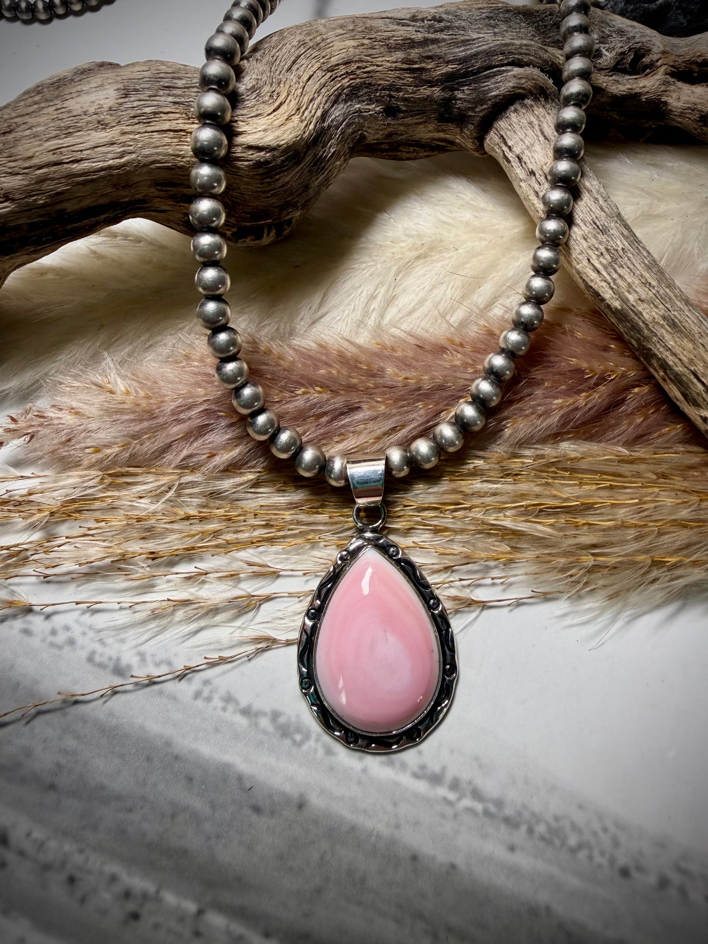 Pink Conch Pendant