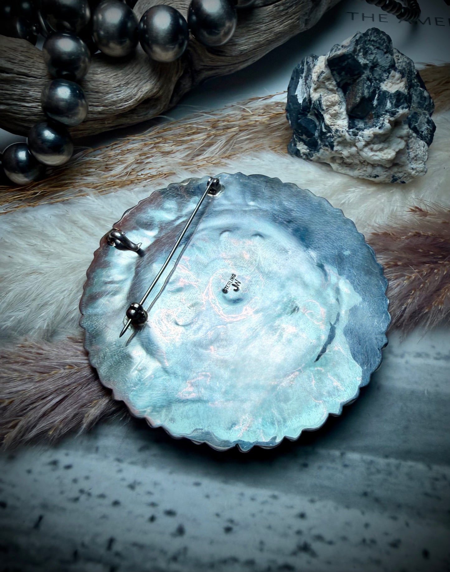Large Turquoise Pin