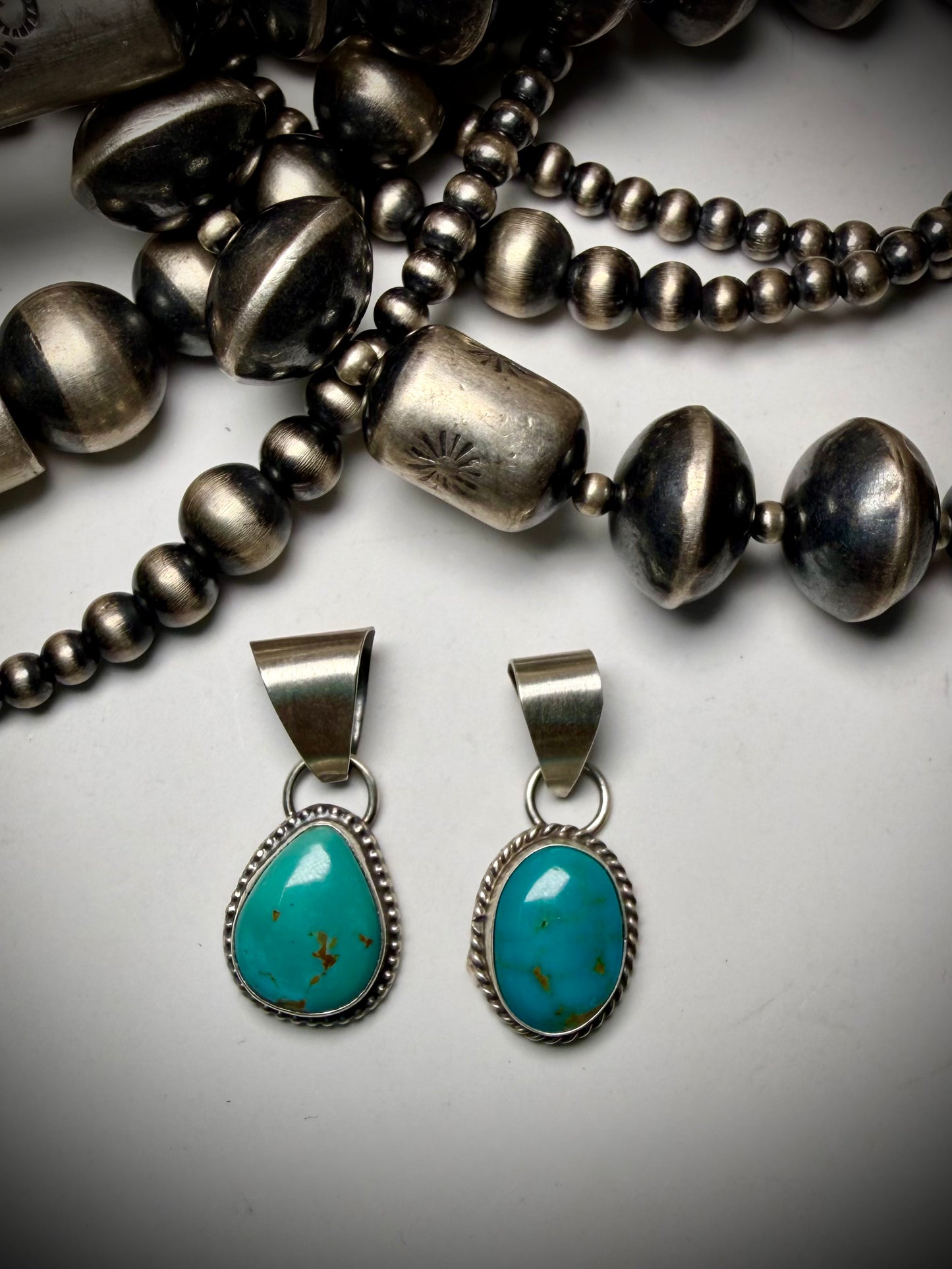 Dainty Turquoise Pendants