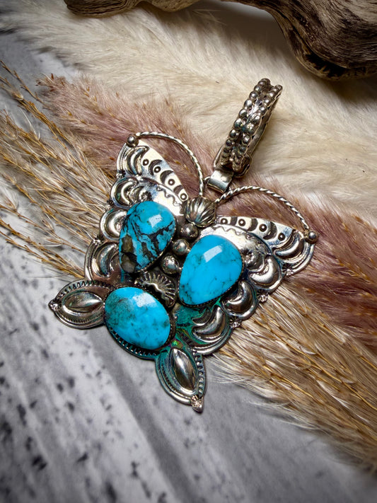 Emerson Delgarito Butterfly Pendant