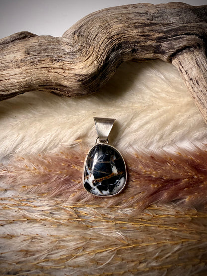 Dainty White Buffalo Pendant