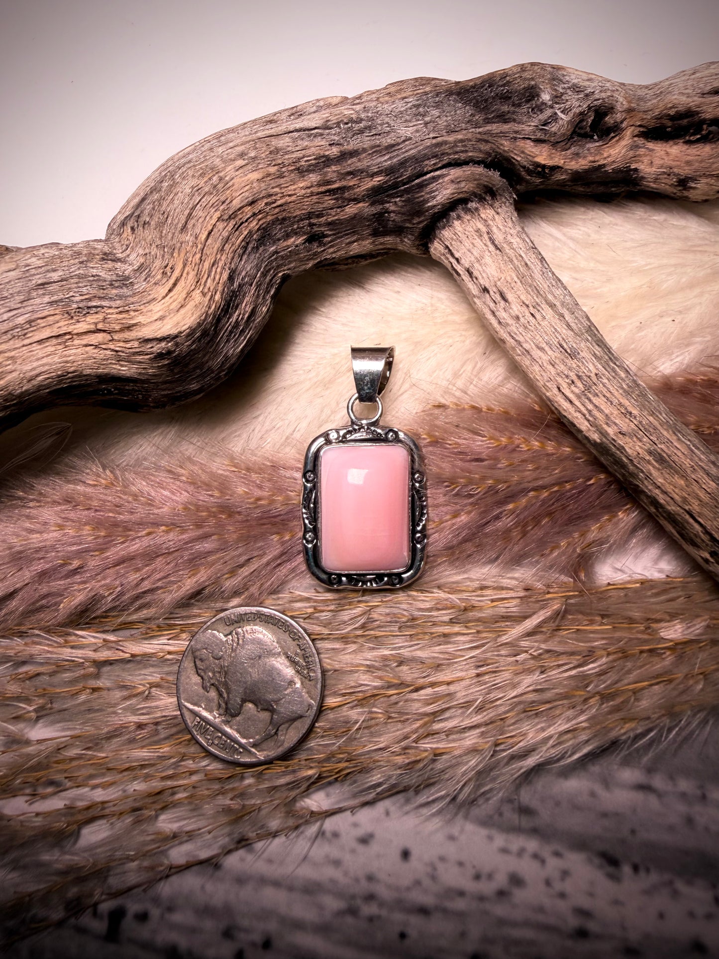 Pink Conch Pendant