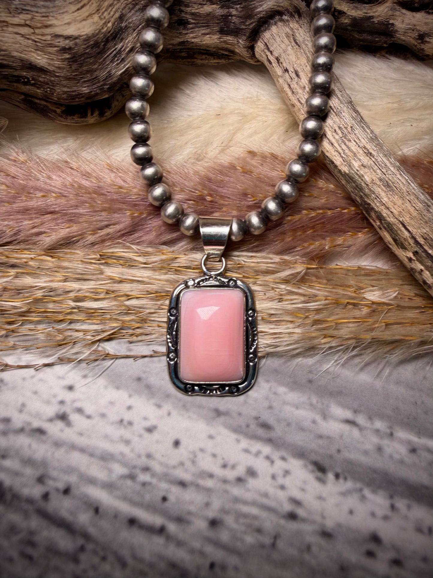 Pink Conch Pendant